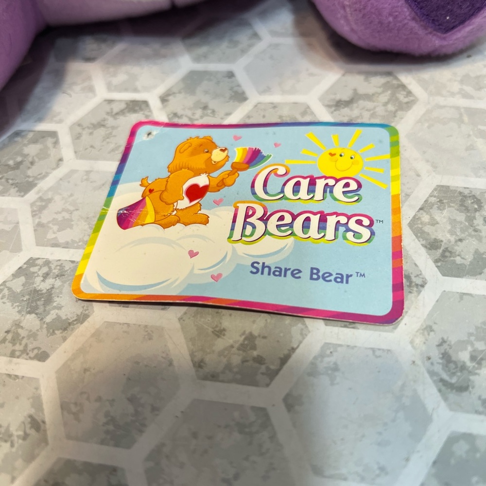 Care Bear Kid’s Stuffed Animal Share bear lollipops new 2003 - Picture 3 of 6